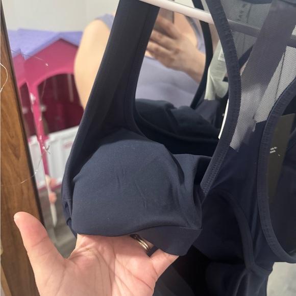 BNWT Fabletics Women's Hot Shot Pleated Tennis Dress - Navy - Picture 8 of 9